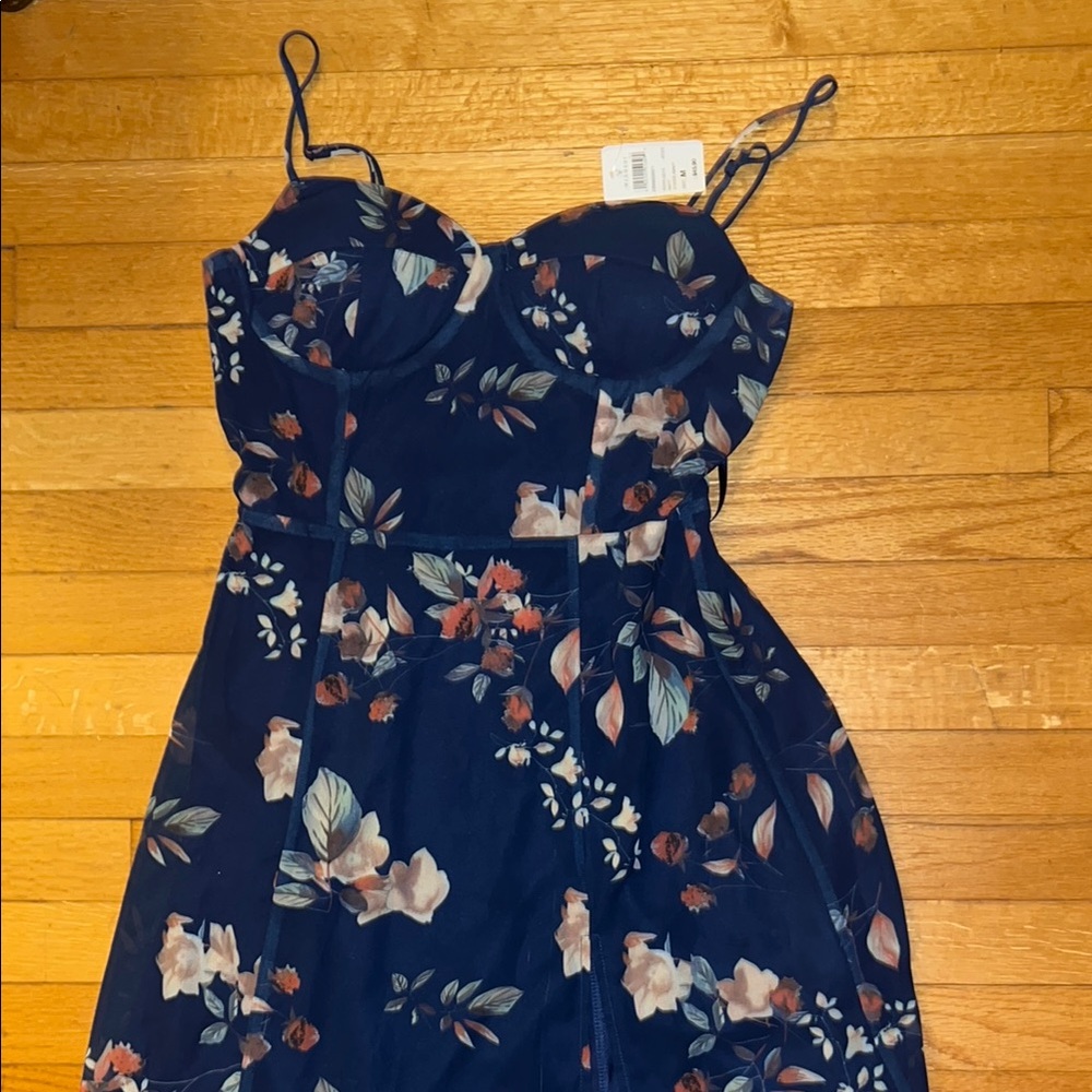 Windsor Navy Brand New Floral Dress